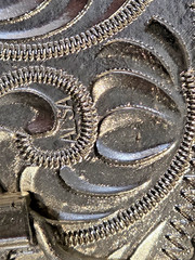 Western Belt Buckle, Longhorn Design