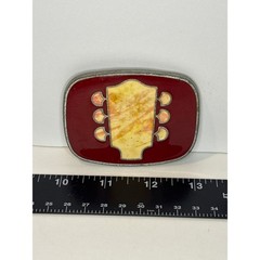 Vintage The Nashville Network Logo Country Music RJ Roberts Belt Buckle