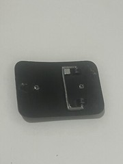 Vtg. Metal Belt Buckle With Centerstone 3 1/4 In. X 2 1/4 In. Fits 1 1/2 In.