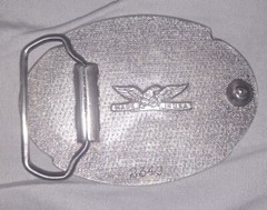 Vintage NASA Space Shuttle CHALLENGER Jan 28 1986 Commemorative Belt Buckle