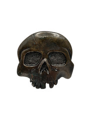 The Great American Buckles Co. Chicago 1976 Skull Belt Buckle