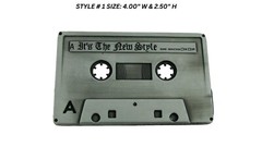 Cassette Player Tape Old School Music Retro Belt Buckle Boom Box Blaster Ghetto