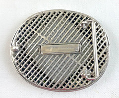 Artisan made Paladin Have Gun Will Travel sterling silver belt buckle Lge.
