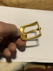 Brass Belt Buckles Tongue Pin Belt Buckle For 1.25 Inches Belt, 10 Buckles/order