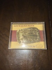 Buckler Ltd. Belt Buckle Solid Brass Israel Defense Forces Zabar-1