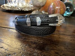 Alexander Kalifano James Reid Style Sterling Silver Belt Buckle 40-42-1.3/8–.75✅