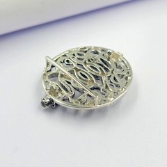 Stunning Vintage Dragon Design In 935 Argentium Silver Men&rsquo;s Biker Belt Buckle