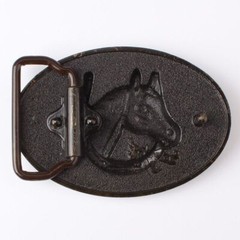 Horse Head Buckles – Super Large Alloy Smooth Buckle Belt Parts Self-Assembly