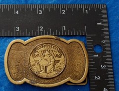 200 Bicentennial The Golden State Belt Buckle, Complete & Functional