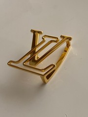 Louis Vuitton 40mm LV Gold Polished Belt Buckle