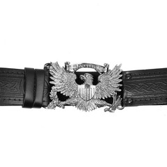 Don McKee American Eagle Pewter Kilt Belt Buckle Made in USA