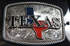 NOCONA Western Belt Buckle Texas 37924