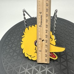 New Big Bird Sesame Street 2011 Metal Enamel Belt Buckle