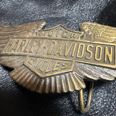 Harley-Davidson Vintage Buckle Color;Gold INDIANA METAL CRAF