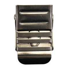Scuba Diving Stainless Steel Harness/ Weight Belt Buckle for 2&Prime;, Grey