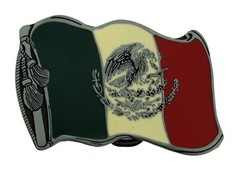 12 Pcs Mexican Azteca Calander Hecho Mexico Malverde Belt Buckles Lighters Metal