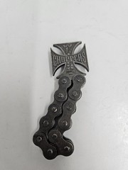 West Coast Choppers Chain Link Belt Buckle Bottle Opener