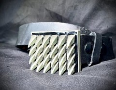 Handmade Claw Belt Buckle Rock Biker Industrial Metal Darren McNeese