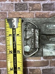 Vtg Bergamot Brass Works 1983 Belt Buckle Train Steam Engine Railroad Silver