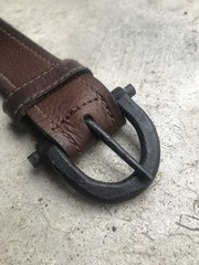 Forged Belt Buckle, 1.5 Inch Wide, Belt Not Included, Made By Blacksmith