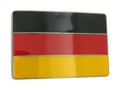 Germany German Flag Enamel Belt Buckle