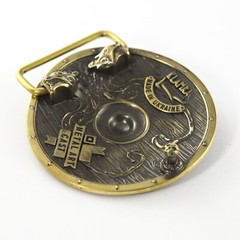 Belt buckle Viking Shield, Warrior brass belt buckle, Scandinavian belt buckle