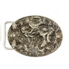 Scorpio german silver belt buckle, Horoscope Astrological Zodiac Sign buckle
