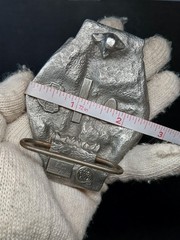 1988 Siskiyou American Veteran Enameled Belt Buckle