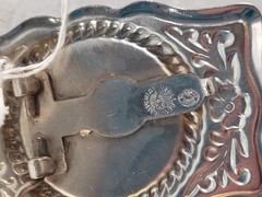 Imperial Polite Horse Embosed Belt Buckle