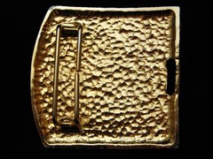 PF27136 REALLY NICE **MEDIEVAL CHARACTERS** FANTASY ARTWORK GOLDTONE BELT BUCKLE
