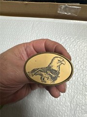 Vintage Oden Eagle Belt Buckle AS IS