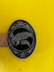 1991 SISKIYOU BELT BUCKLE G-5 EAGLE VERY NICE