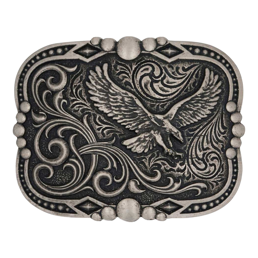 Montana Silversmiths Men&rsquo;s Soaring Freedom Attitude Belt Buckle A1034S