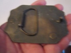 VINTAGE SOUTHERN COMFORT LIQUOR BELT BUCKLE – HEAVY – GW-17