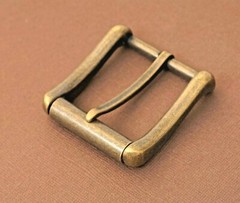 New 1 1/2&Prime; pin buckle(#54) man/women antique-brass color finish US stock