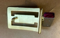 Dressy Reversible Belt Buckle Replacement – Would Look Nice Engraved