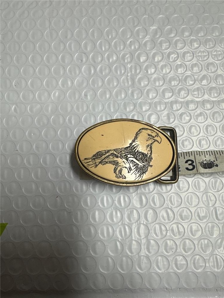 Vintage Oden Eagle Belt Buckle AS IS