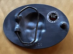 ALIEN BELT BUCKLE NEW APPROXIMATELY 3 5/8&Prime; X 2 1/2&Prime;