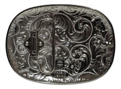Mexican Gallo Chicken Charro Cowboy Belt Buckle Hebilla Vaquera Made In Mexico