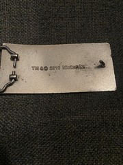 Nintendo NES Controller Video Game Cutout Belt Buckle Metal Vintage 2003 Classic