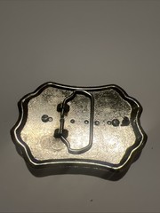 Walking Liberty / Silver Eagle Belt With A Vintage Buckle Frame