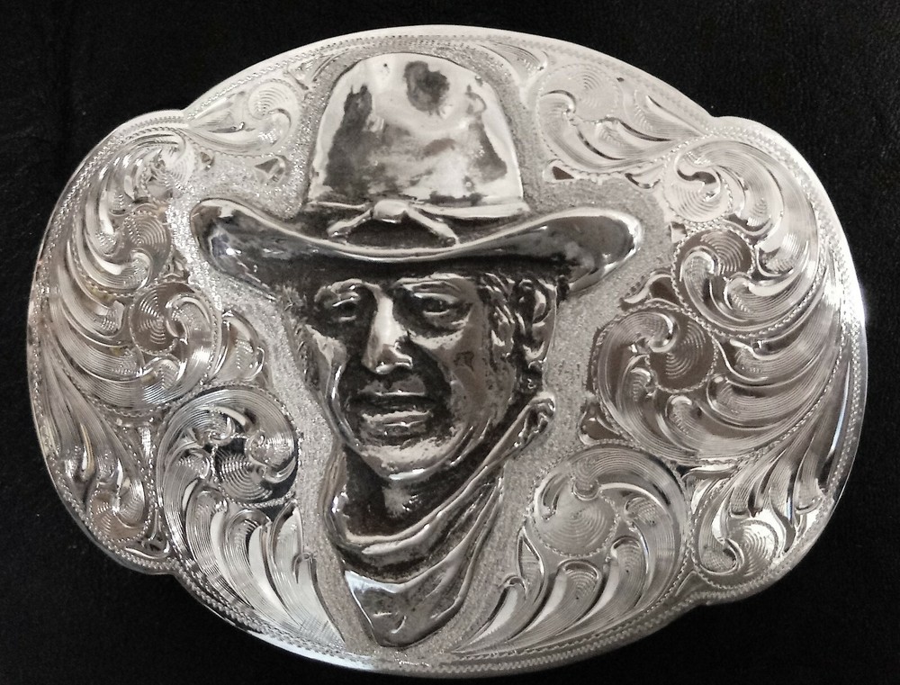 JOHN WAYNE  « The Duke » belt buckle