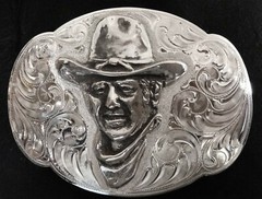 JOHN WAYNE  « The Duke » belt buckle