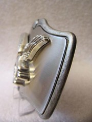 NEW AMERICAN BALD EAGLE BELT BUCKLE 4.0 X 2.750 POLISHED METAL VIC-THOR1