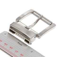1 1/2&Prime; (37.5 mm) Nickel Free Roller Square Clamp Belt Buckle