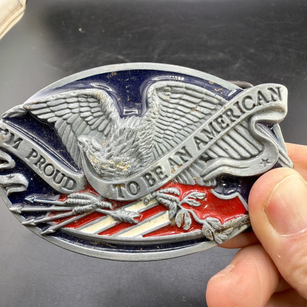 Proud To Be An American Belt Buckle