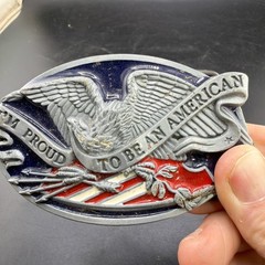 Proud To Be An American Belt Buckle