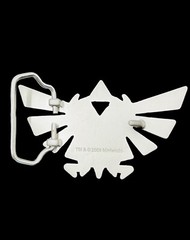 Nintendo Legend of Zelda Silver Metal Fashion Belt Buckle 2008 Good Condition