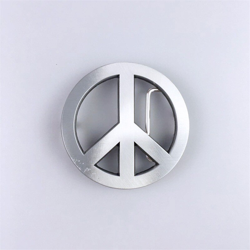 Vintage Style Peace Symbol Love Sign Belt Buckle also Stock in the US