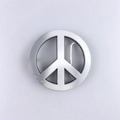 Vintage Style Peace Symbol Love Sign Belt Buckle also Stock in the US